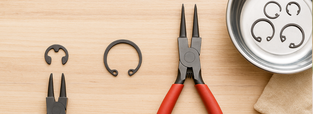 E型止め輪の外し方・付け方をやさしく解説｜C型・スナップリングとの違いも紹介